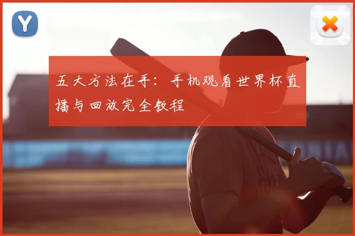 五大方法在手：手机观看世界杯直播与回放完全教程