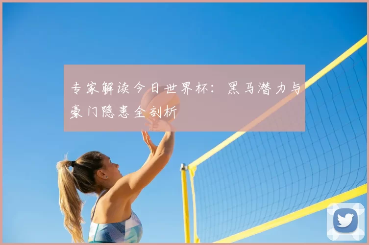 专家解读今日世界杯:黑马潜力与豪门隐患全剖析