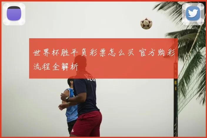 世界杯胜平负彩票怎么买 官方购彩流程全解析